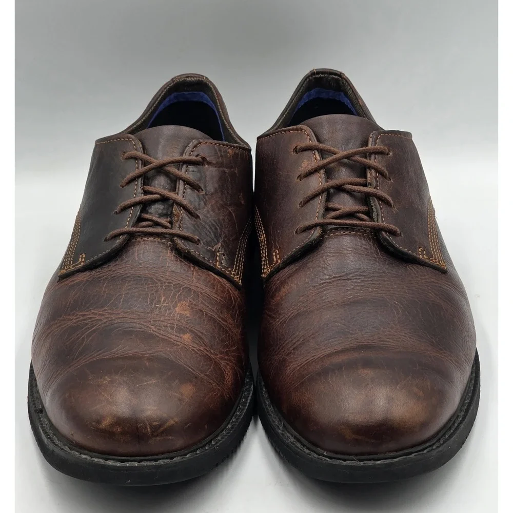 Timberland Earthkeepers 5545A Men's Size 10 Brown Leather Oxford Shoes